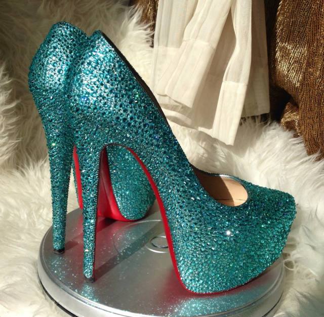 Swarovski Crystal Shoes Enhancing Your Personality – Christian Louboutin  Strass & Crystal shoes